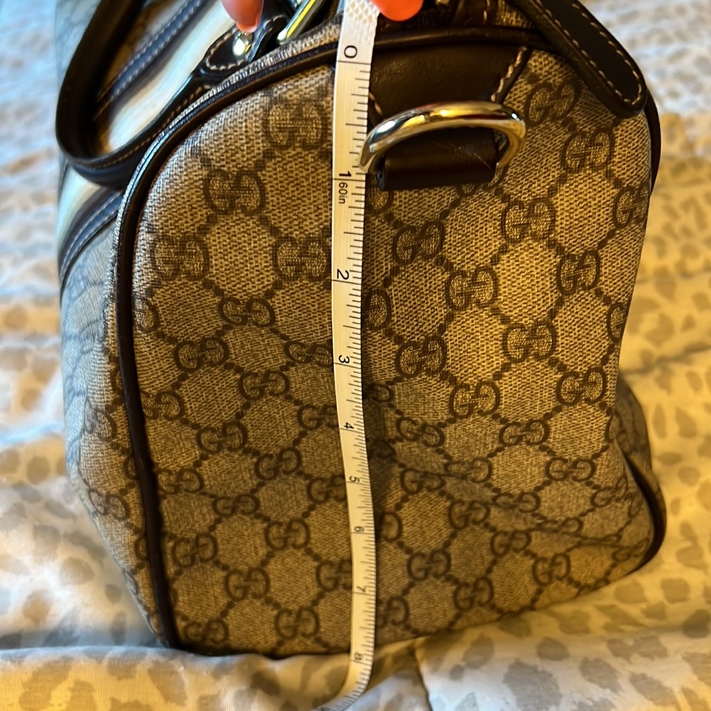 Authentic Gucci GG Supreme Boston bag - Picture 10 of 12